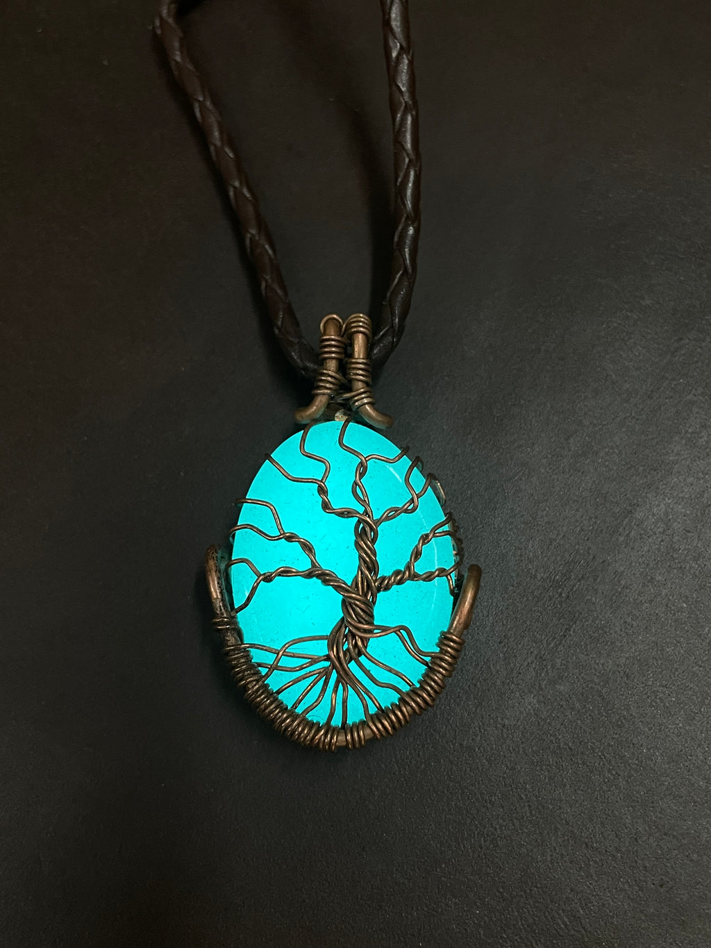 Tree of life glow pendant