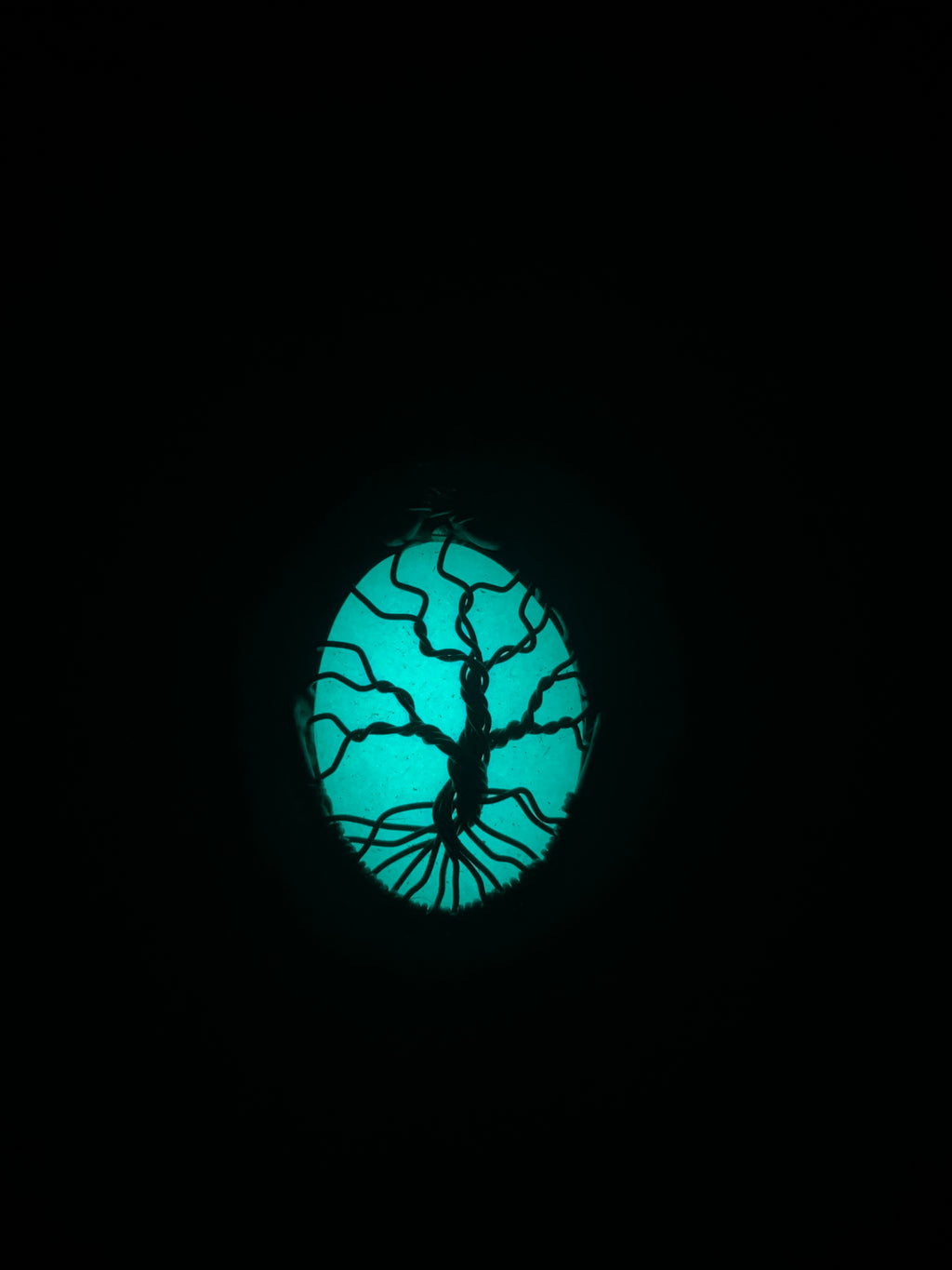 Tree of life glow pendant