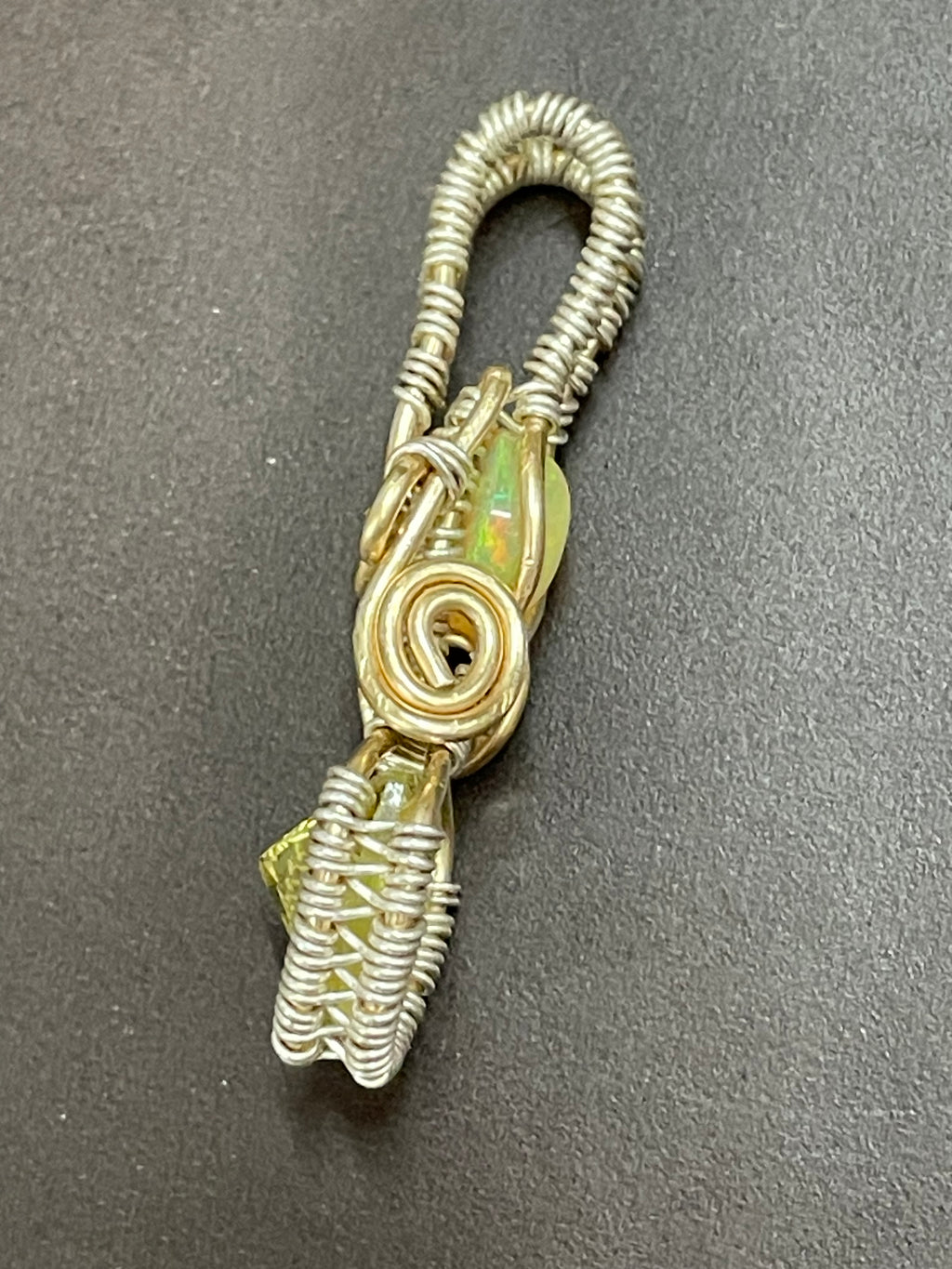 Opal/Topaz Pendant