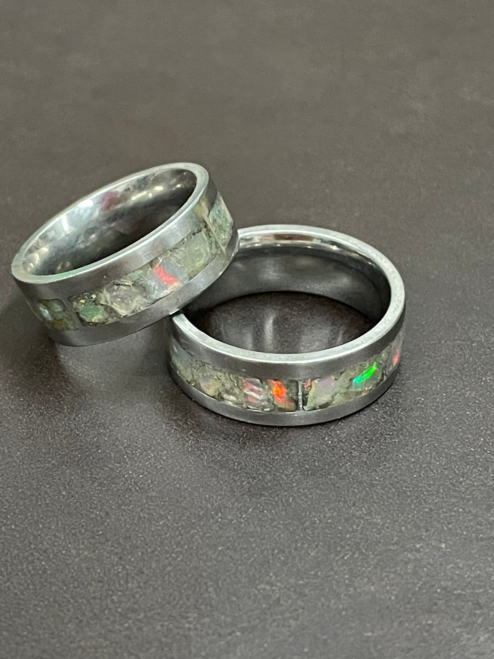 Titanium Opal Ring
