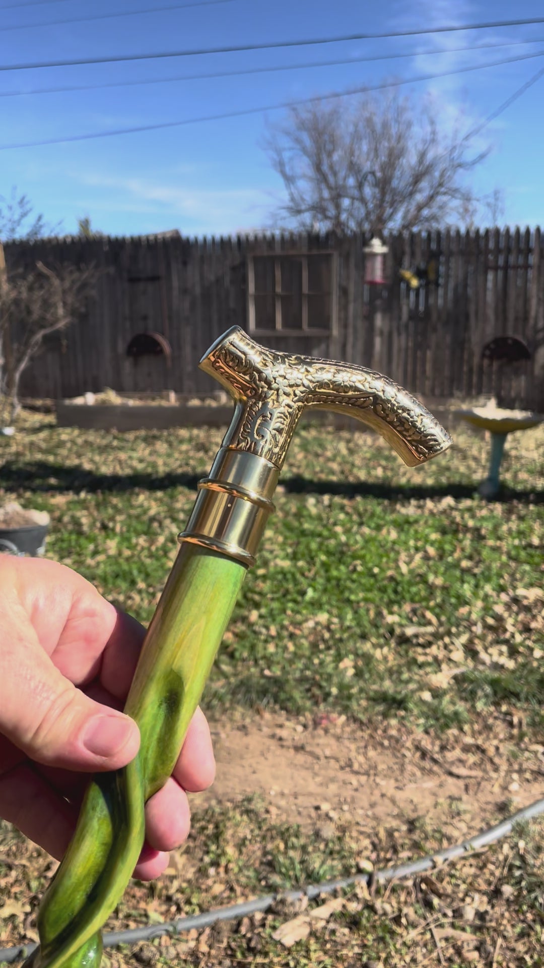 Small crazy cane